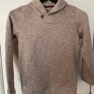 TAUPE TIME  Sonoma Goods For Life shawl pullover sweater. super soft EUC